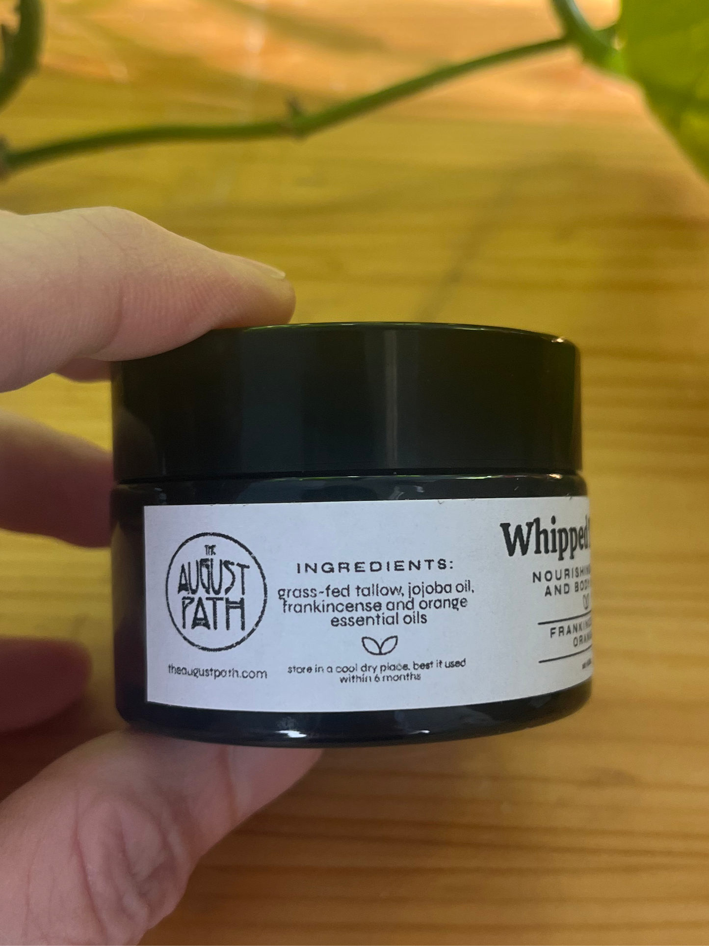Frankincense Orange Whipped Tallow Balm 0.7oz