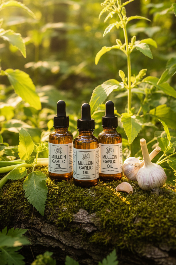 Mullein & Garlic Ear Oil