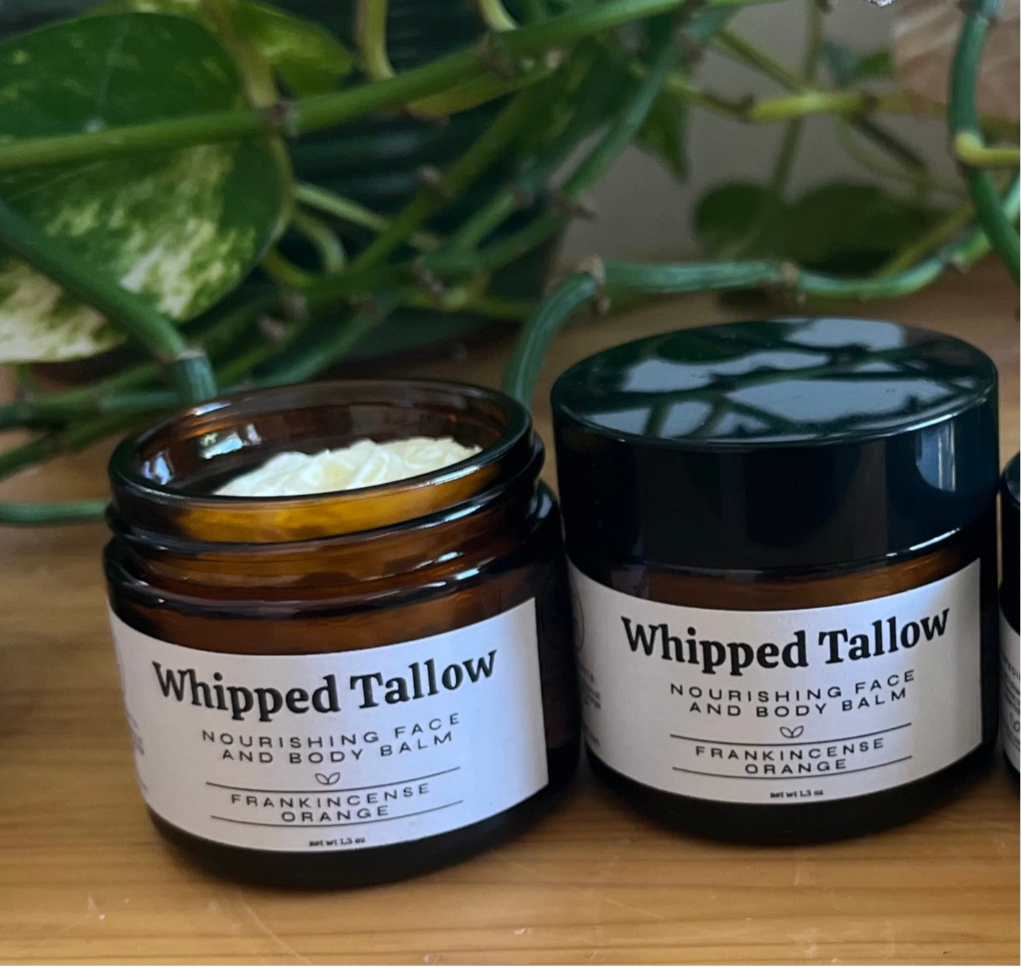 Frankincense Orange Whipped Tallow Balm 1.3oz