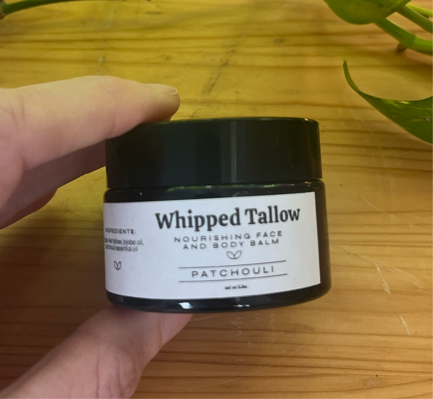 Patchouli Whipped Tallow Balm 0.7oz