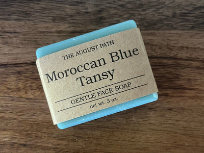 Moroccan Blue Tansy - Gentle Face Soap 3oz