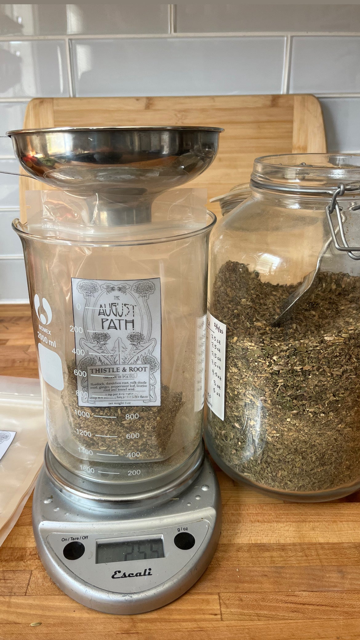 Thistle & Root Organic Detox Tea - 3oz Bag