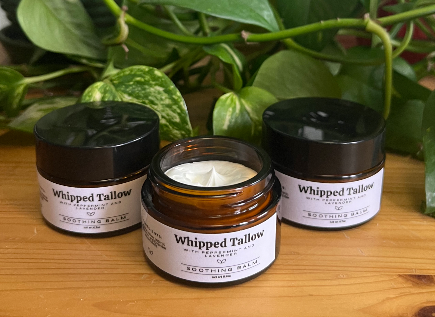Soothing Balm Whipped Tallow (Peppermint and Lavender) 0.7oz