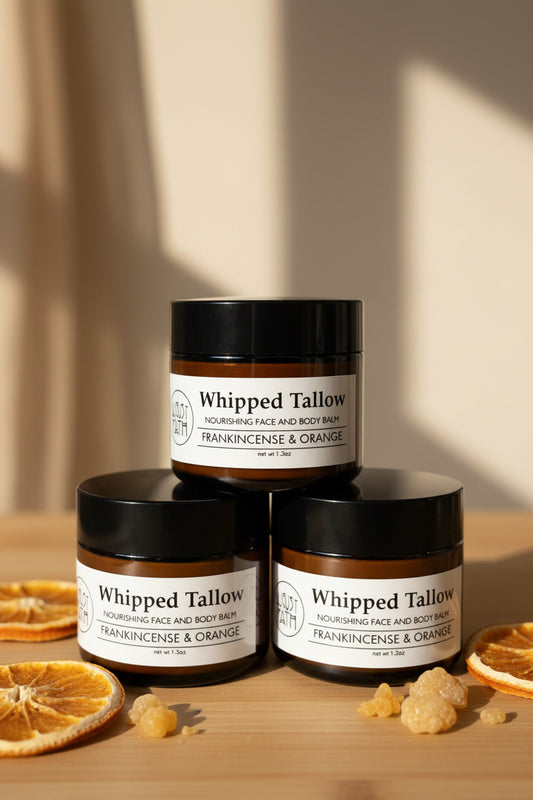 Frankincense Orange Whipped Tallow Balm - 1.3oz