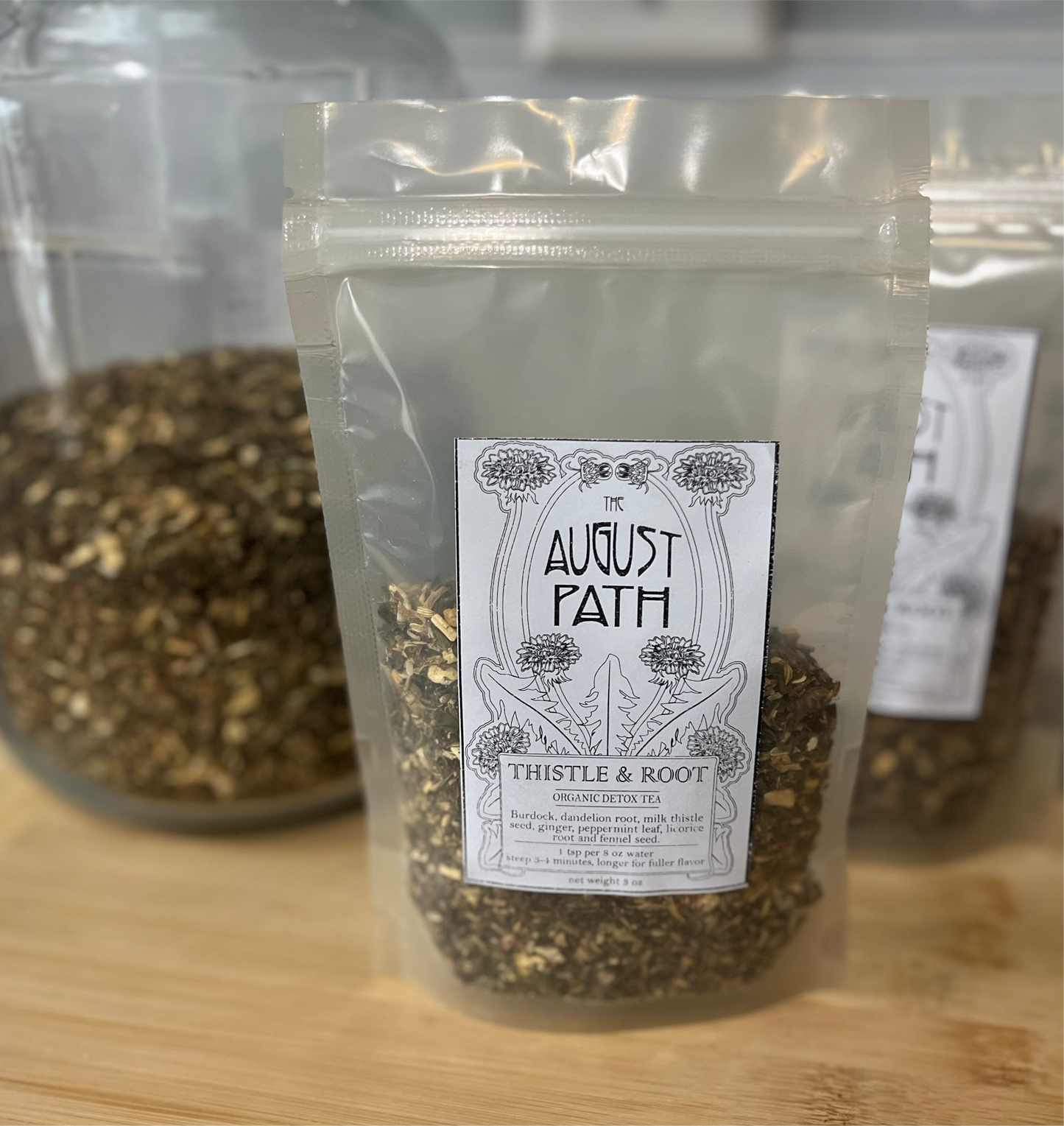 Thistle & Root Organic Detox Tea - 3oz Bag