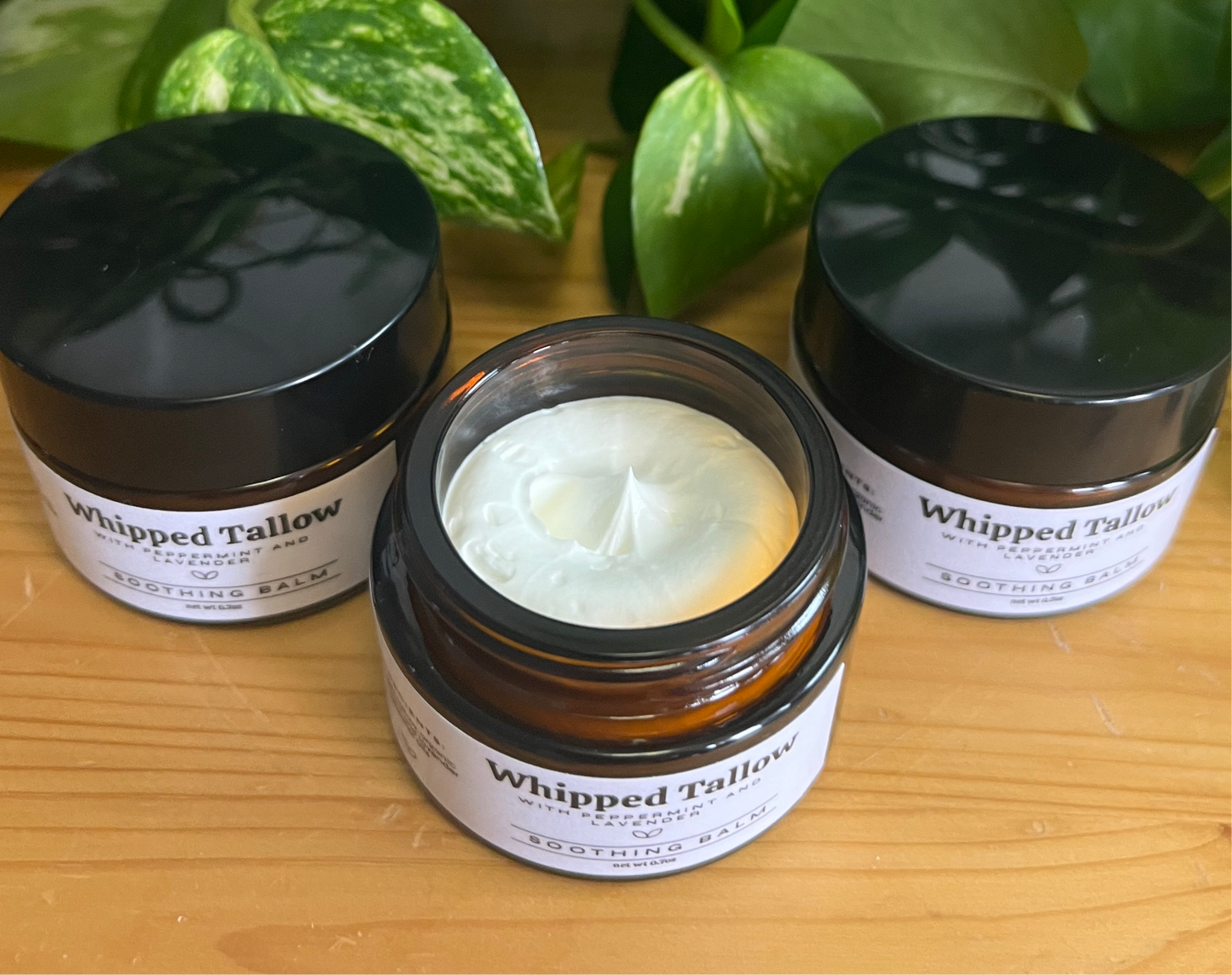 Soothing Balm Whipped Tallow (Peppermint and Lavender) 0.7oz