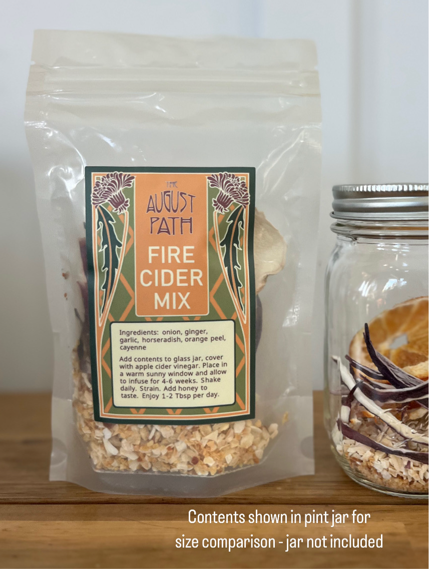 Fire Cider Mix - Bag (makes 16oz) Use your own jar